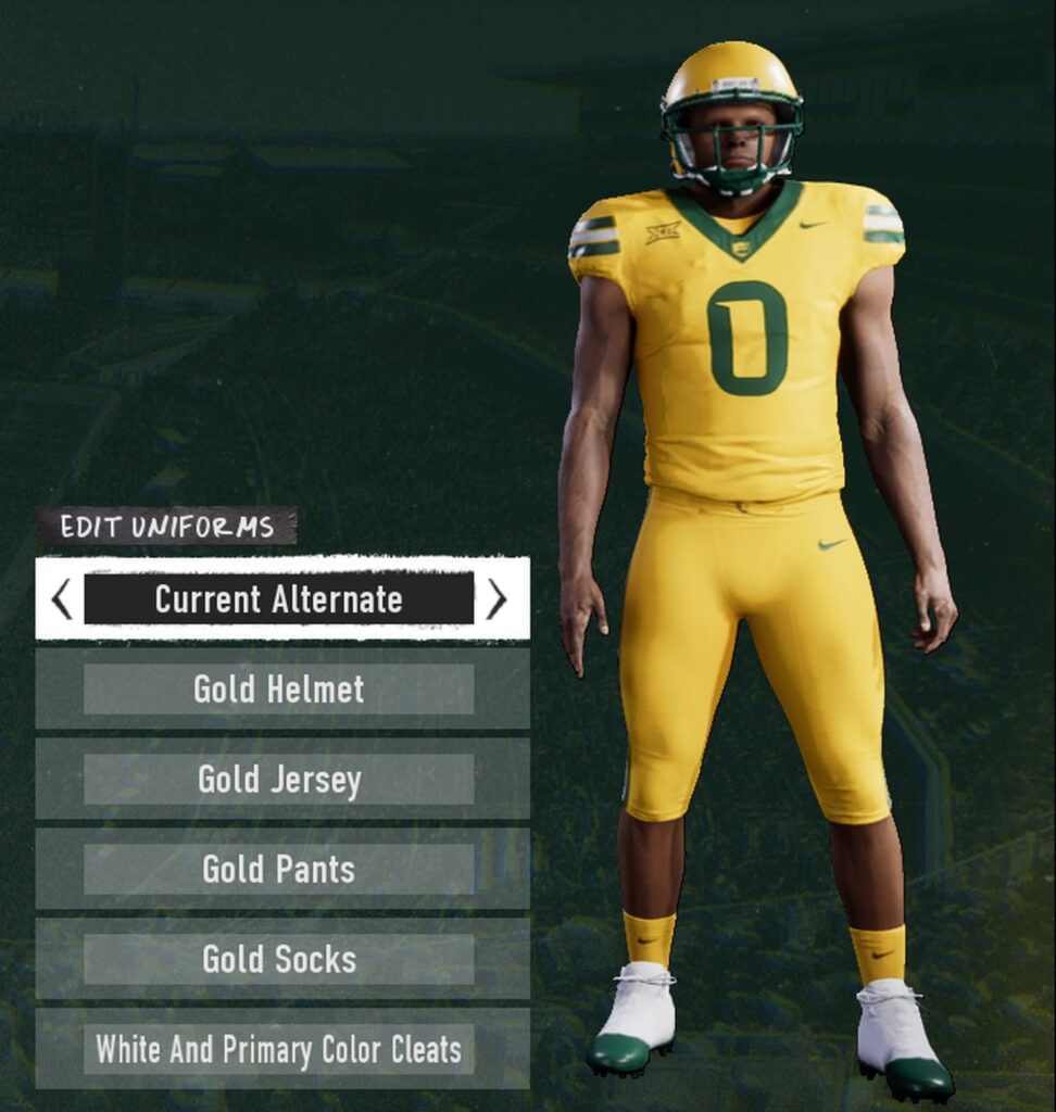 Baylor Bears Current Alternate