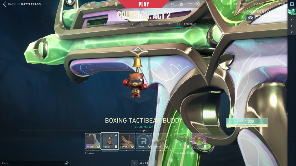 Boxing Tactibear Buddy