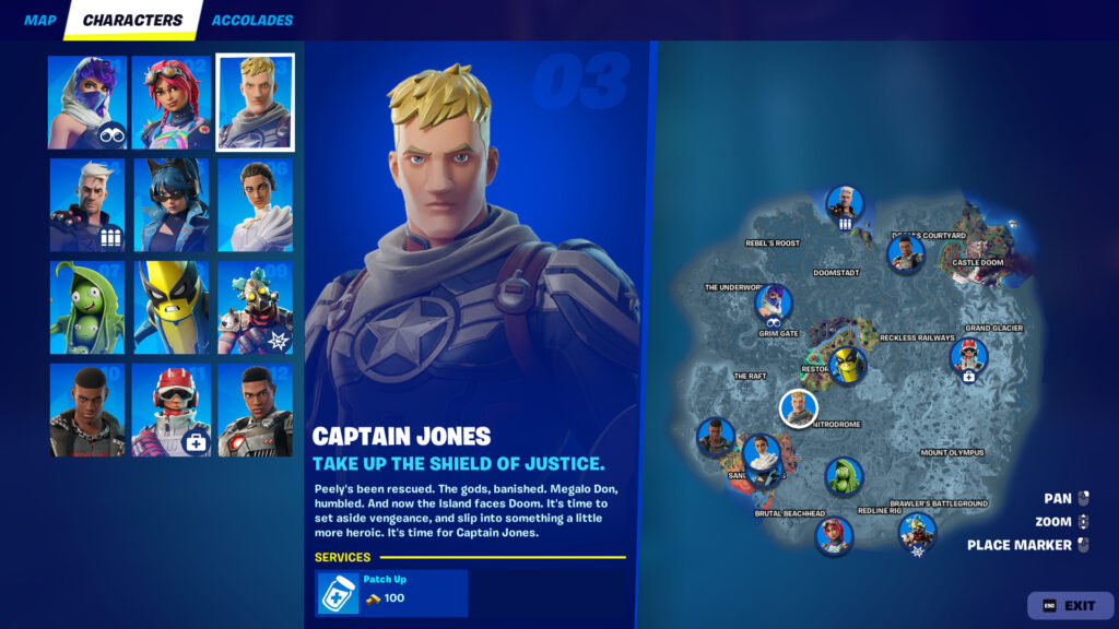 Captain Jones, Fortnite Chapter 5 Season 4 NPC.