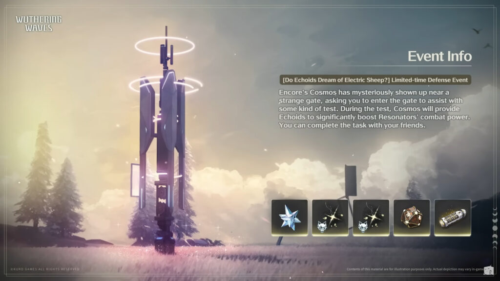 Wuthering Waves 1.2 new event