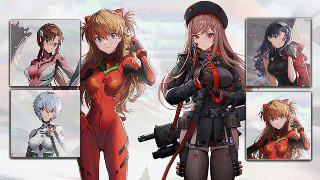 NIKKE x Evangelion collaboration features Asuka, Rei, and more!