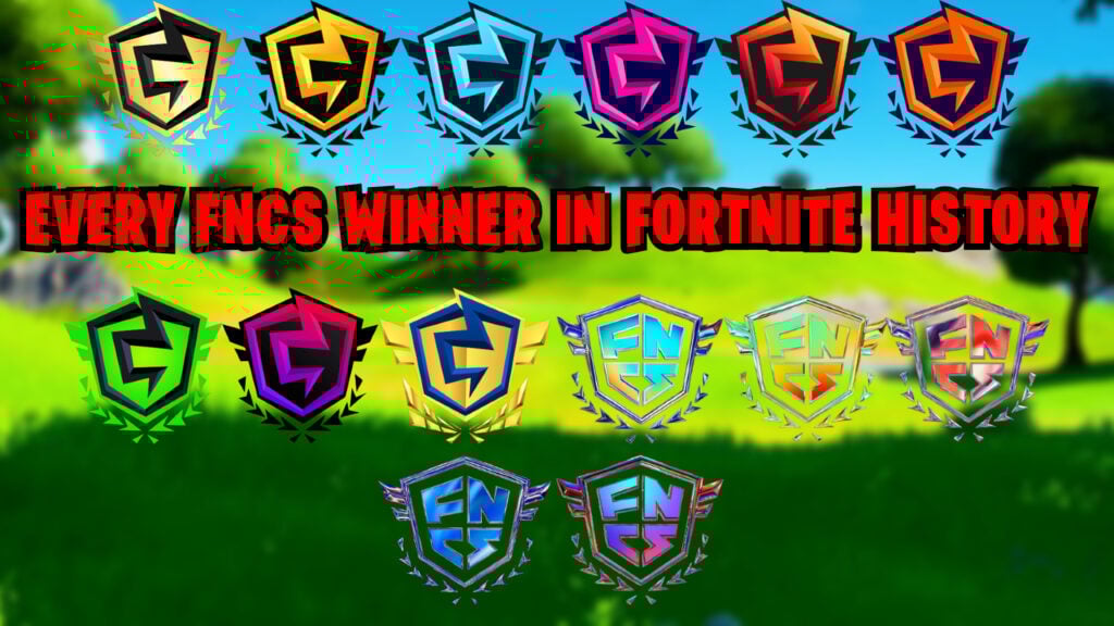 All Fortnite FNCS winners in history (Fortnite Champion Series)