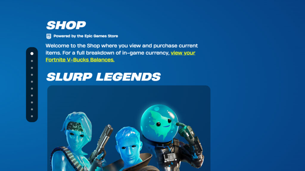 Fortnite Web Shop 2