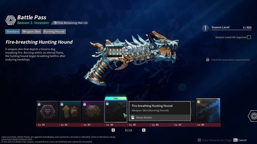 Fire-breathing Hunting Hound Weapon Skin (Free)