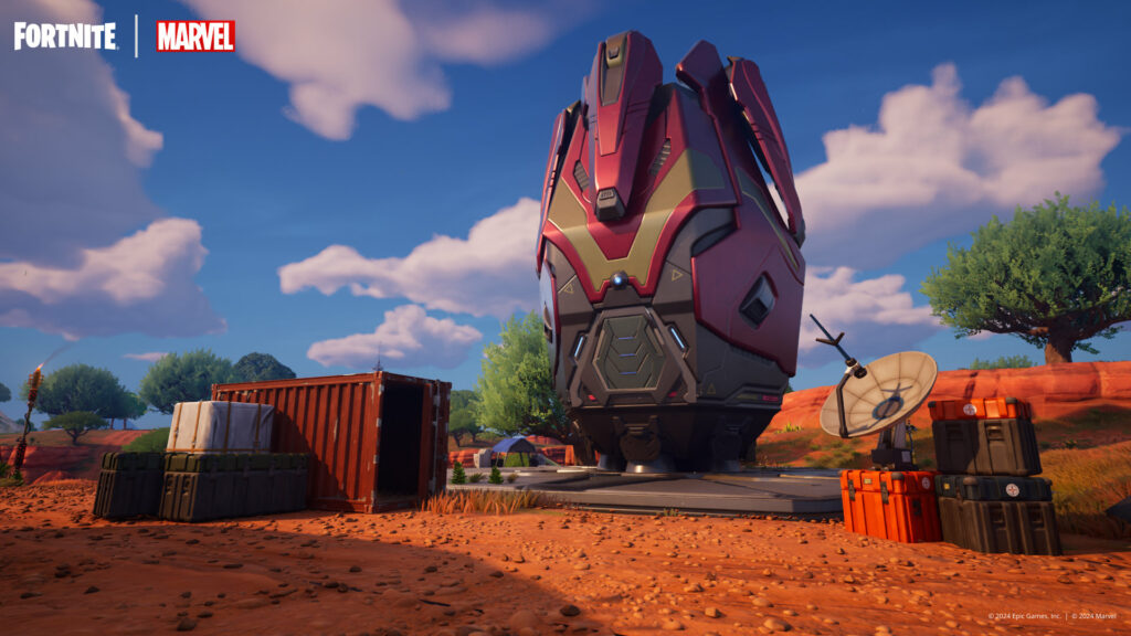 Image of a location in Fortnite Chapter 5 Season 4 map.