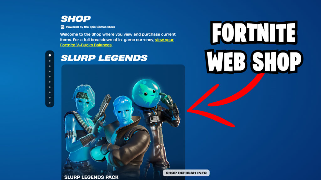 Fortnite launches new Webshop: Buy skins anytime, anywhere