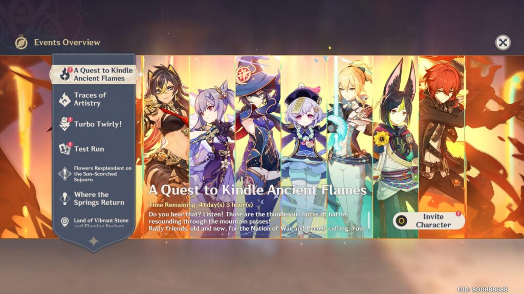 Claiming the free 5-star character in Genshin Impact (screenshot via esports.gg)