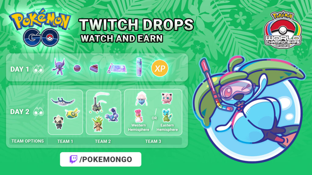 Pokémon GO Twitch Drops