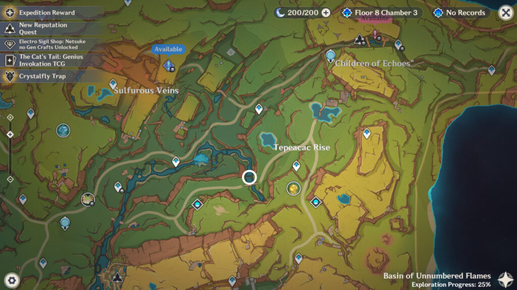 Gifts and Gifts in Return quest location in Genshin Impact