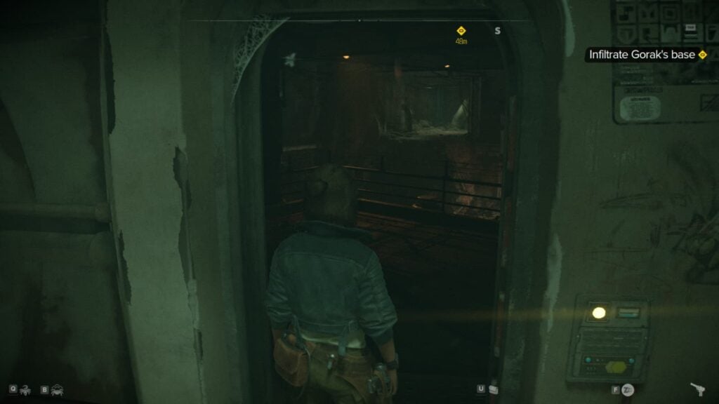 Kay Vess exits the pipe.