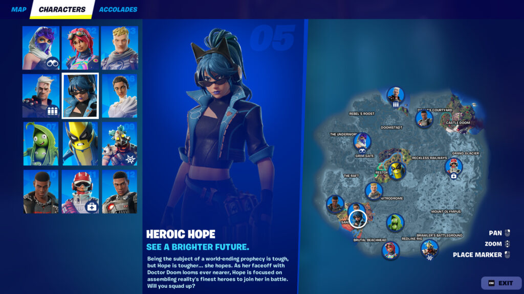 Fortnite Chapter 5 Season 4 NPC Heroic Hope.