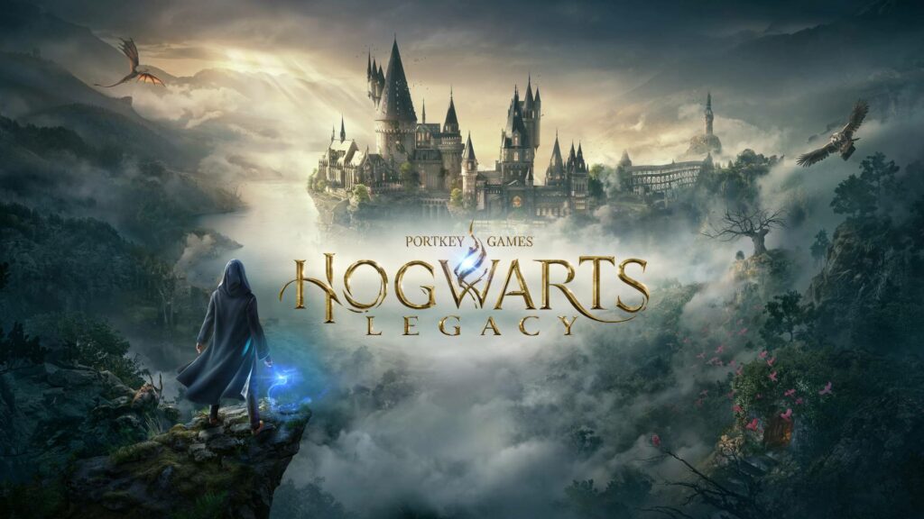 A poster for the role playing game Hogwarts Legacy