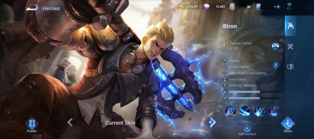 Biron in Honor of Kings