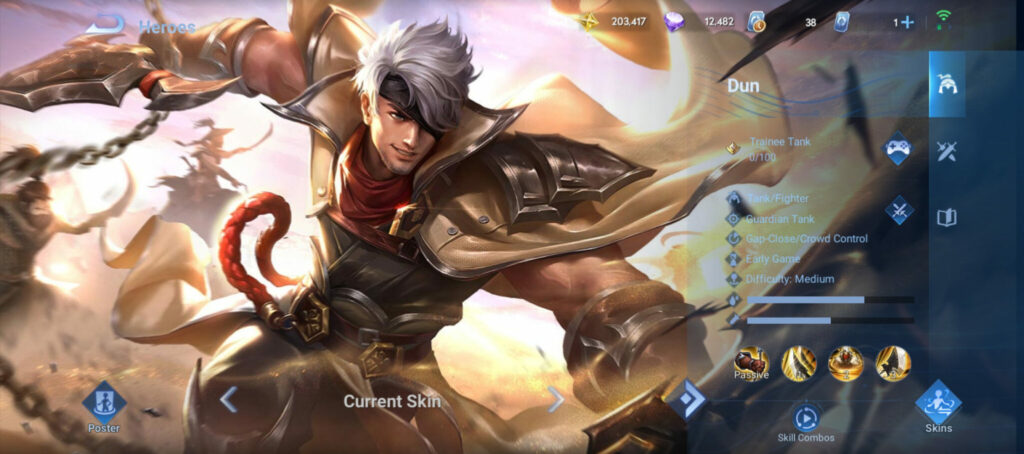 Dun in Honor of Kings