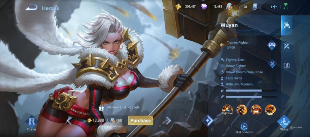 Wuyan in Honor of Kings