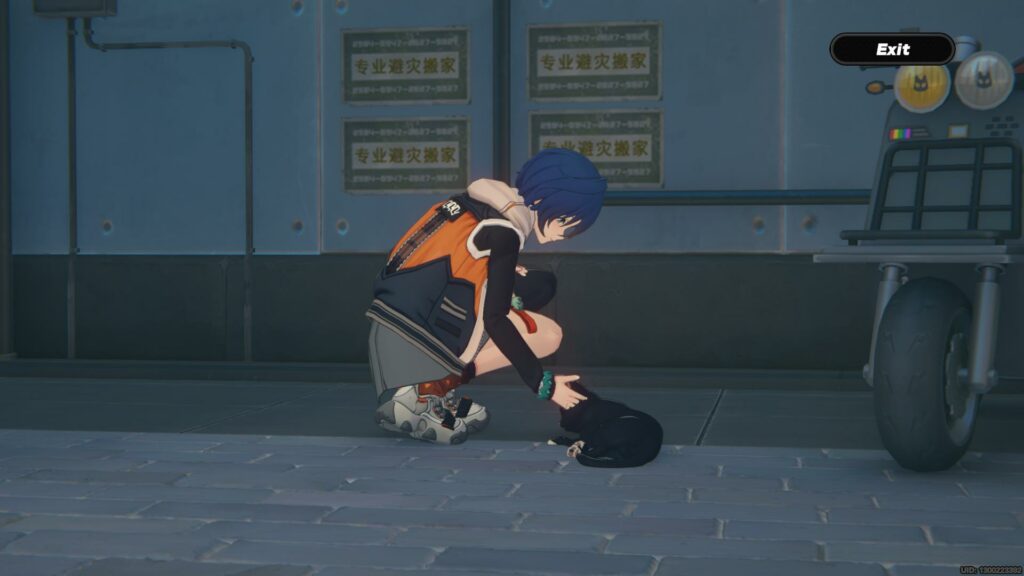 Petting Inky in ZZZ (screenshot via esports.gg)