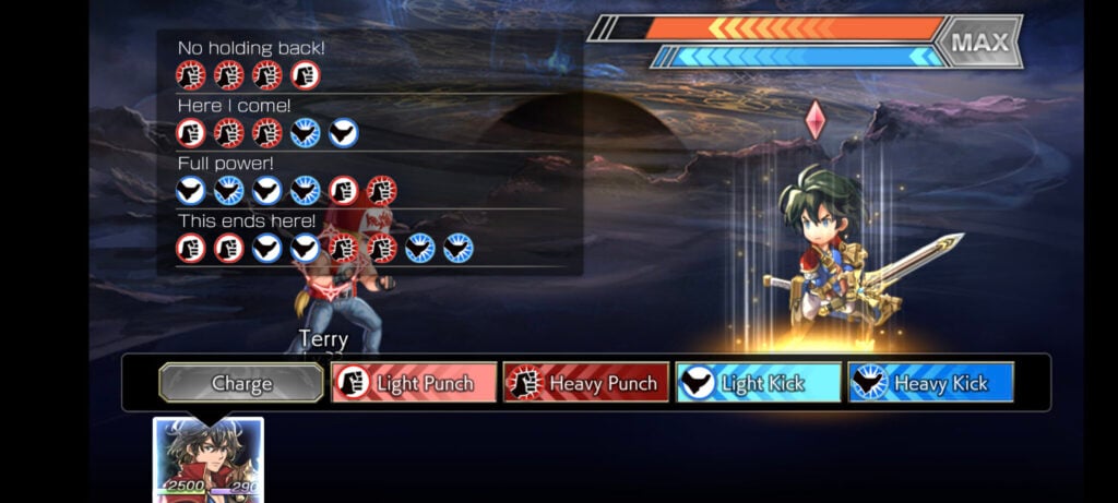 The King of Fighters x Another Eden screenshot