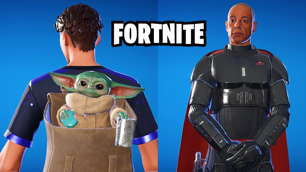 Fortnite x Star Wars: How to get Moff Gideon, Grogu, and more