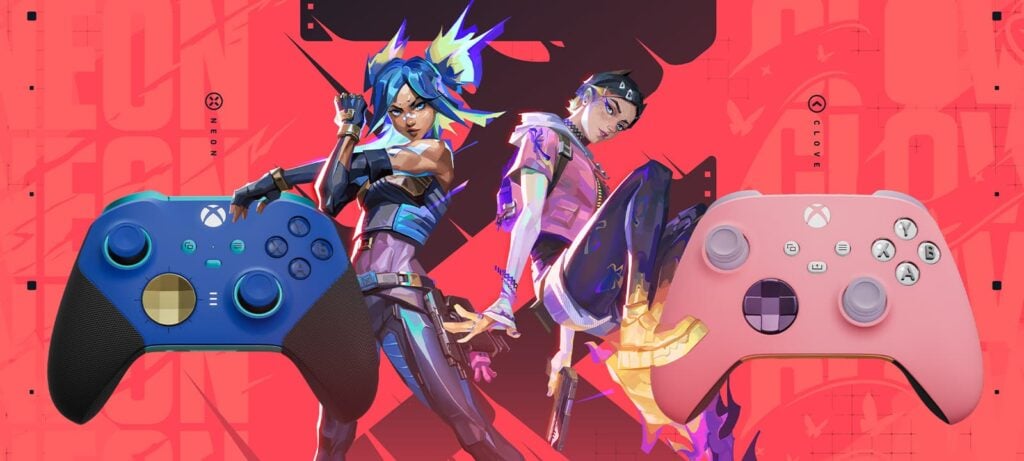 The Neon and Clove controllers.