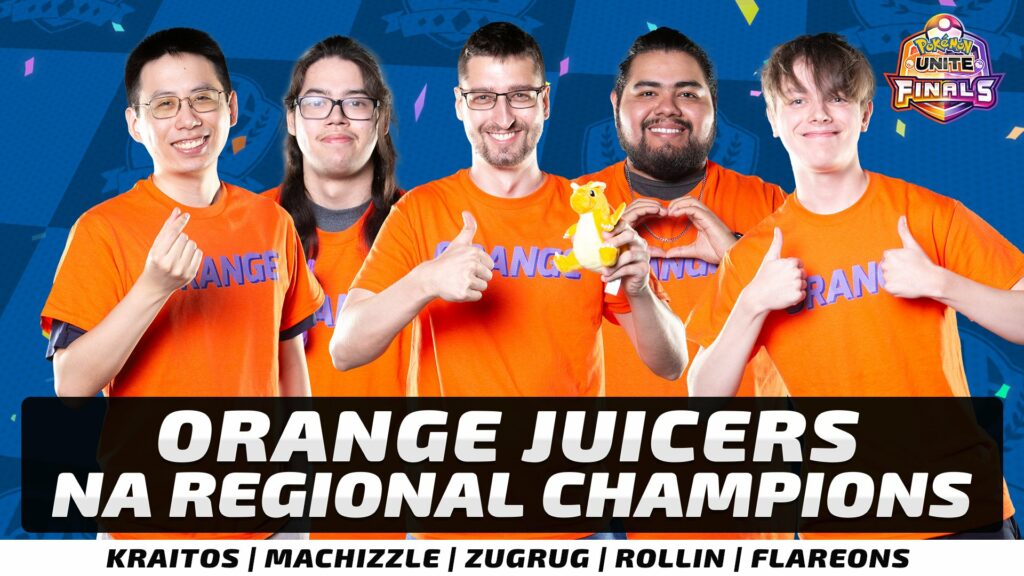 Orange Juicers succesffuly qualified for the Pokémon UNITE World Championship 2024.