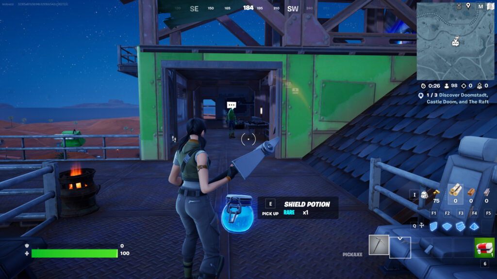 Peabody location Fortnite