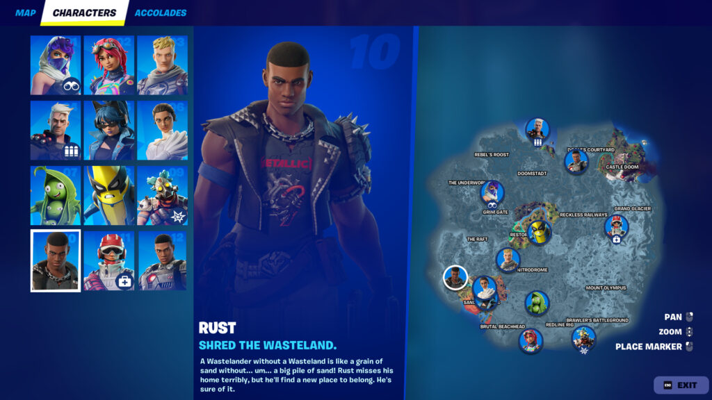 Rust, a Fortnite NPC in Chapter 5 Season 4.
