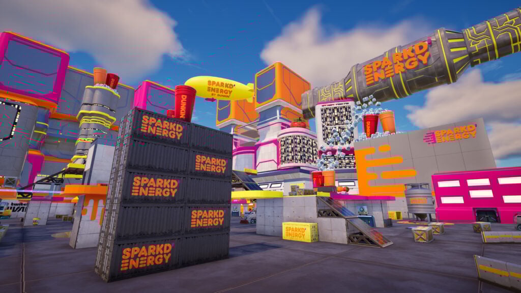 SypherPK x Dunkin' Fortnite map