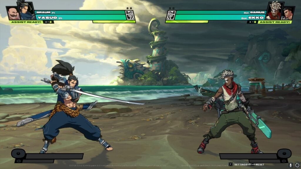 Fighters Fight on Scuttler's Strand.