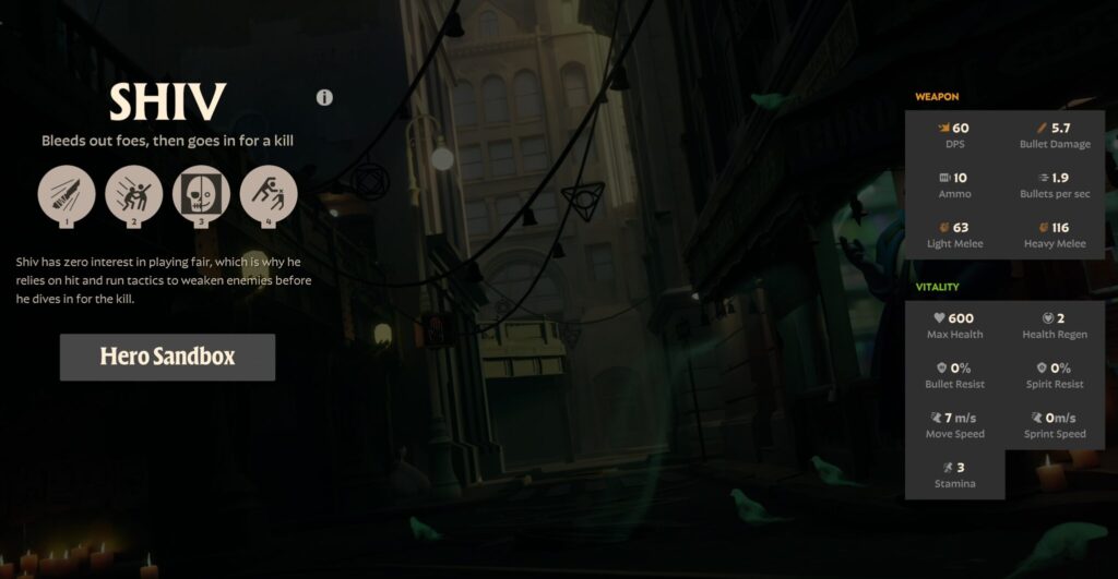 Shiv Hero in Deadlock