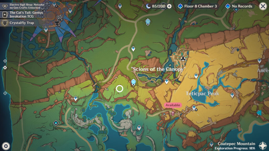 The Special Friends quest location in Genshin Impact