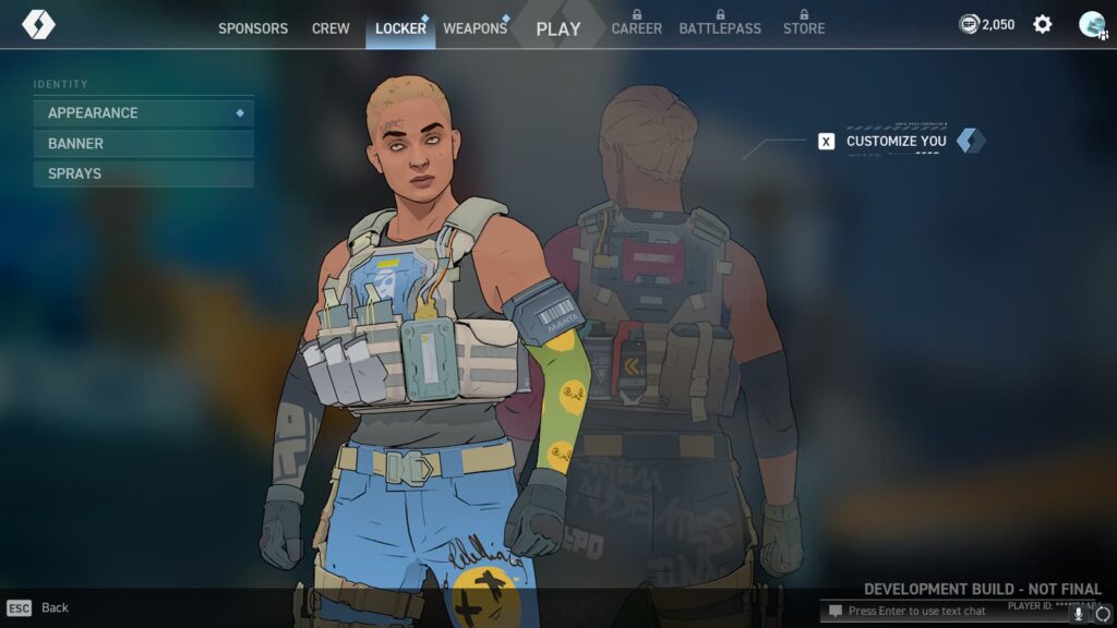 The Spectre Divide locker.