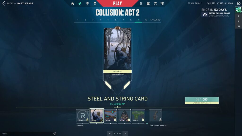 Steel and String Card