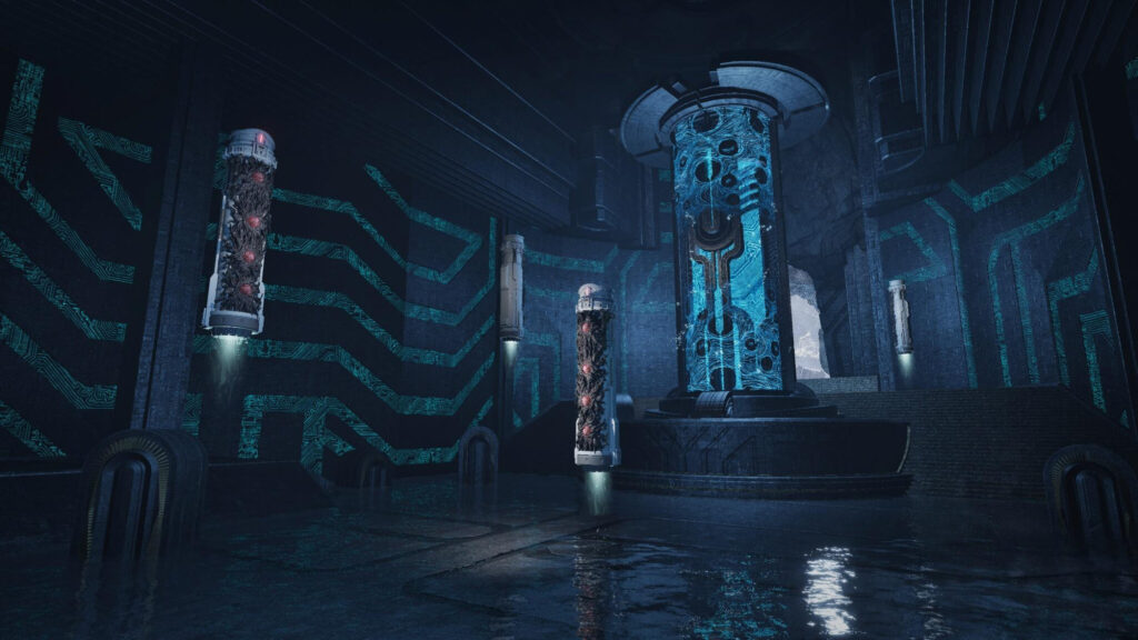 The interior of the Invasion Dungeon, coming with The First Descendant Season 1 update.