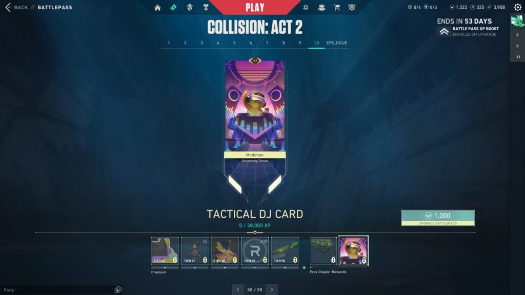 Tactical DJ Card (Free)