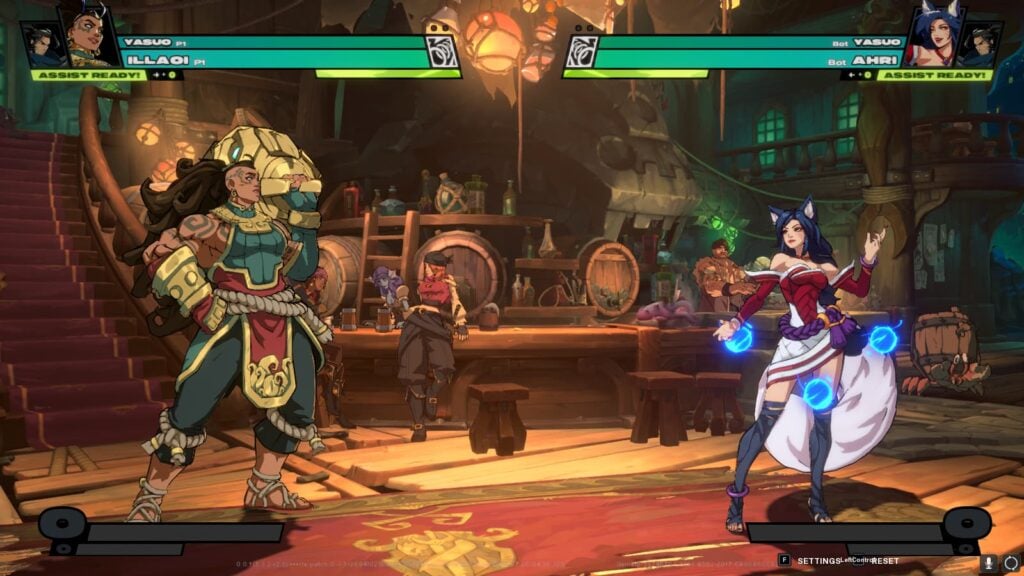 Fighters fight on The Brazen Hydra.