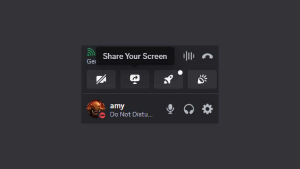 Share your screen and livestream the game