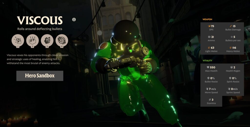 Viscous Hero in Deadlock