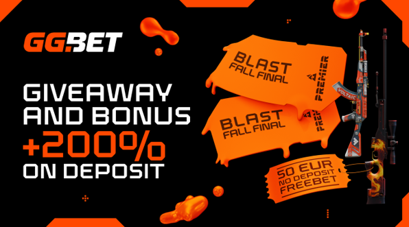 GG.BET announces BLAST Premier Fall Finals Tickets Giveaway