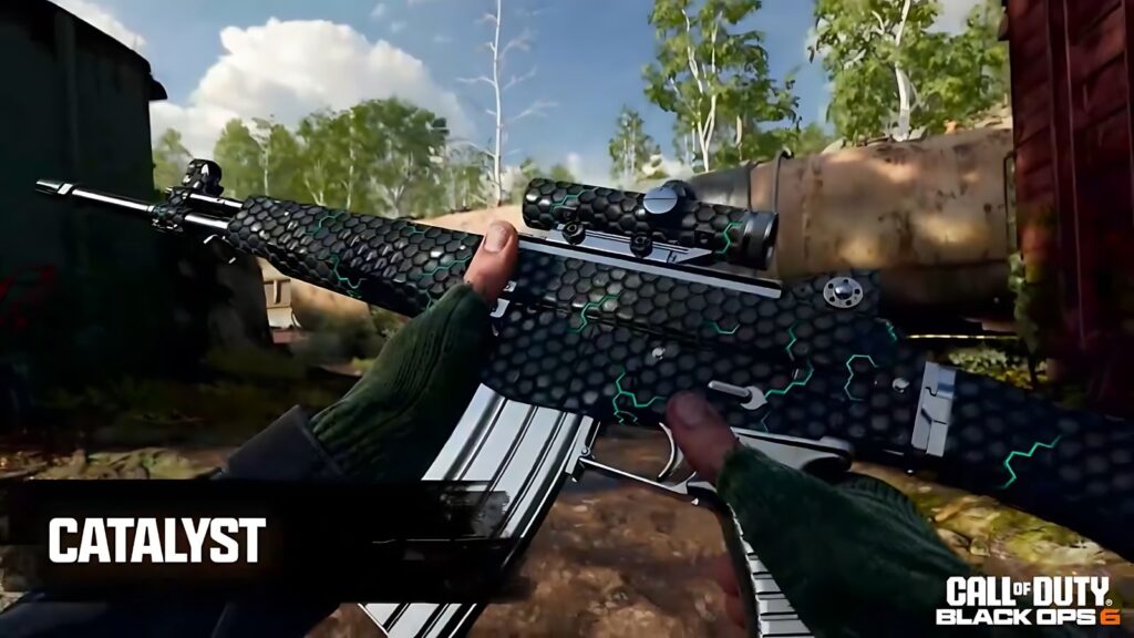 The Catalyst Mastery Camo in Call of Duty: Warzone with Black Ops 6.