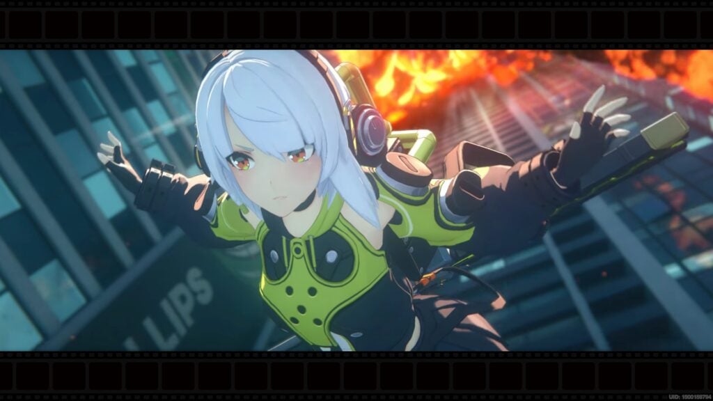 Screenshot of Anby Demara in Zenless Zone Zero