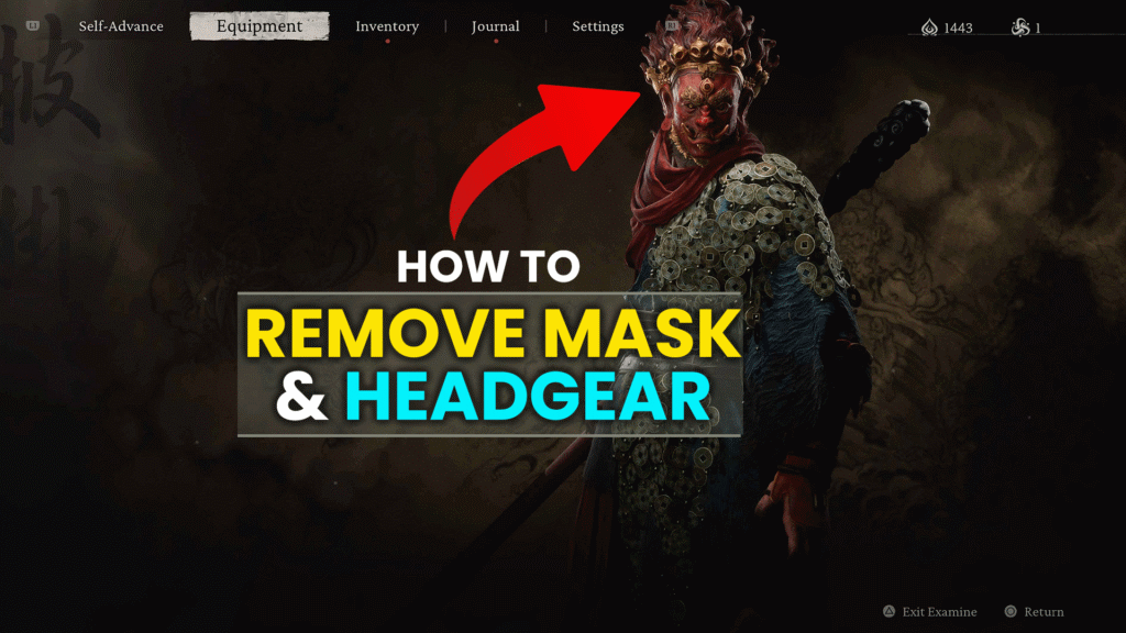 How to remove Mask and Headgear in Black Myth: Wukong