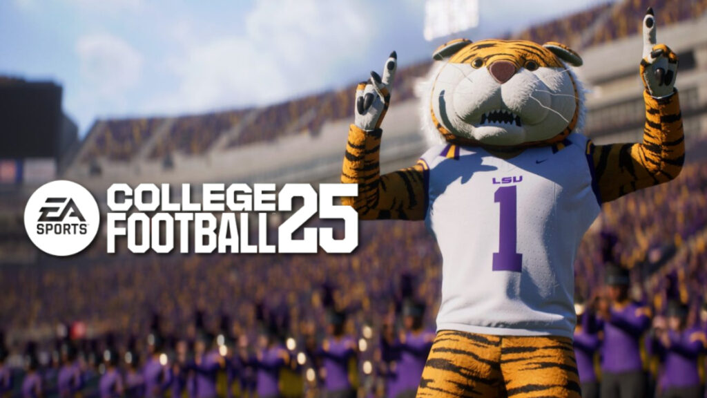 cfb 25 logo lsu mascot