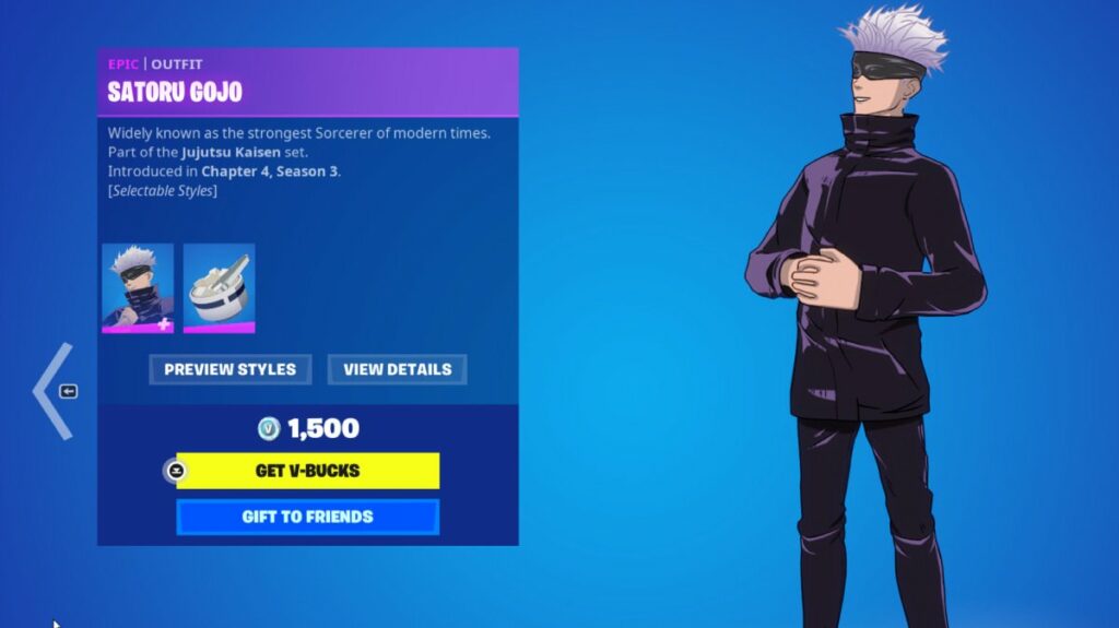 Jujutsu Kaisen Fortnite