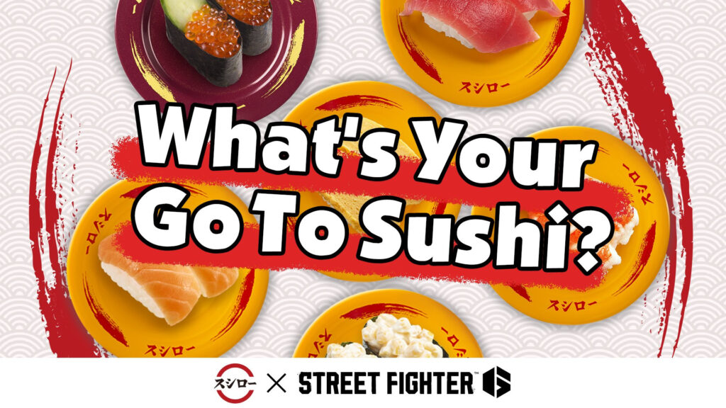 Graphic for the What's Your Go To Sushi event 
