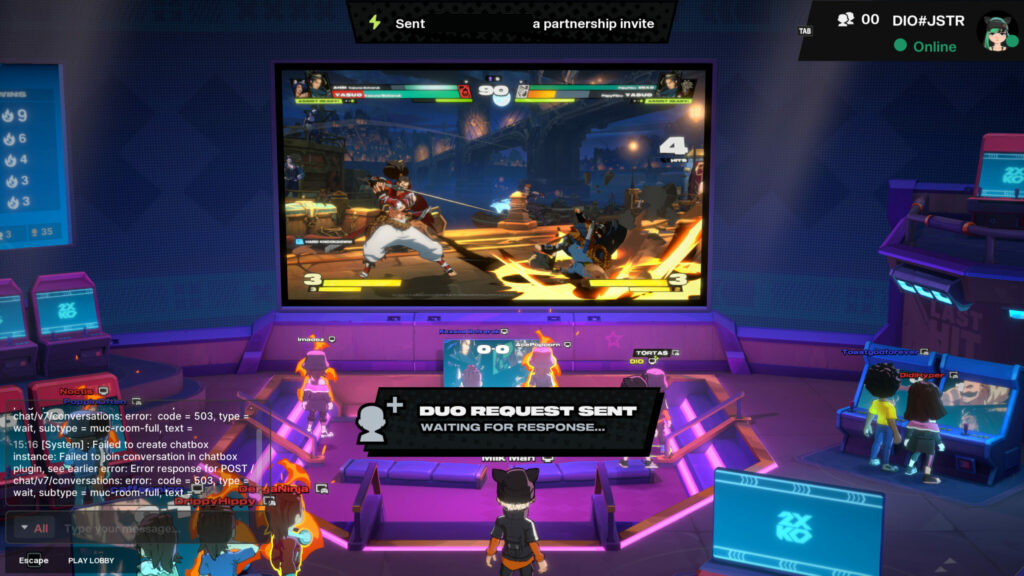 How to send a duo request in  2XKO