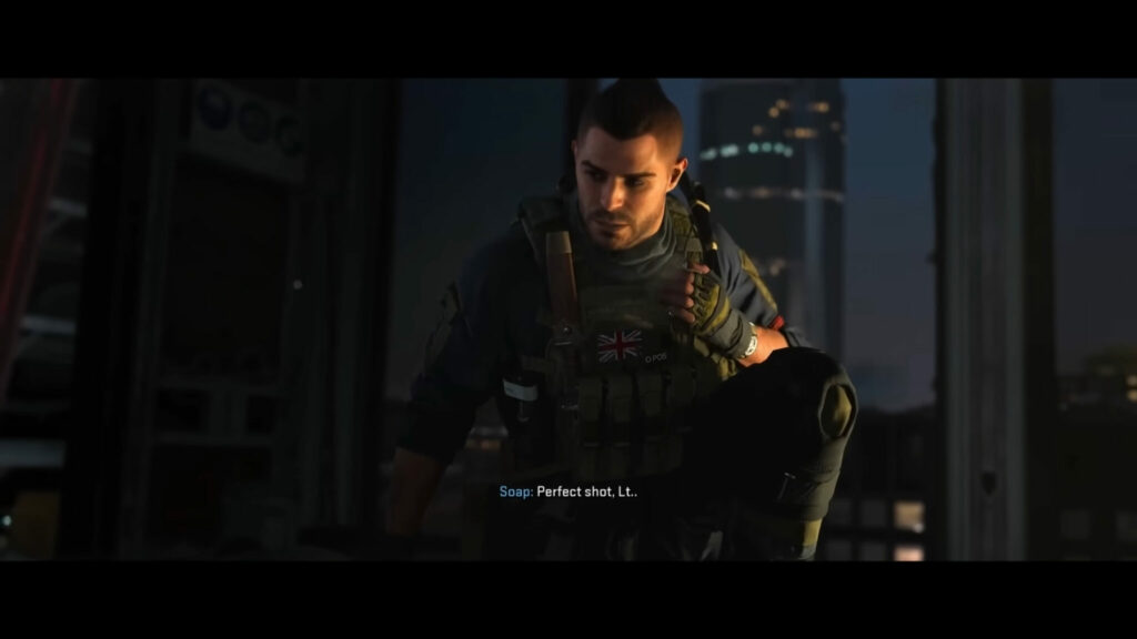 Soap in Call of Duty Modern Warfare II