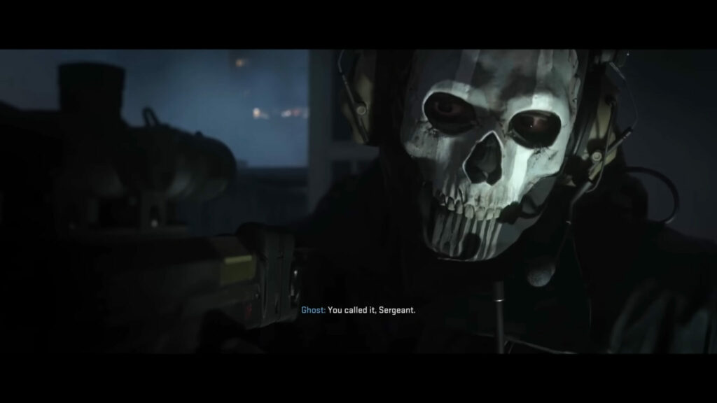 Ghost in Call of Duty Modern Warfare II 