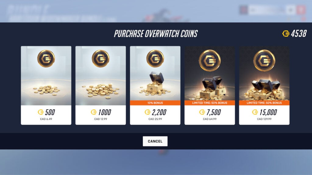 Overwatch Coins screenshot 