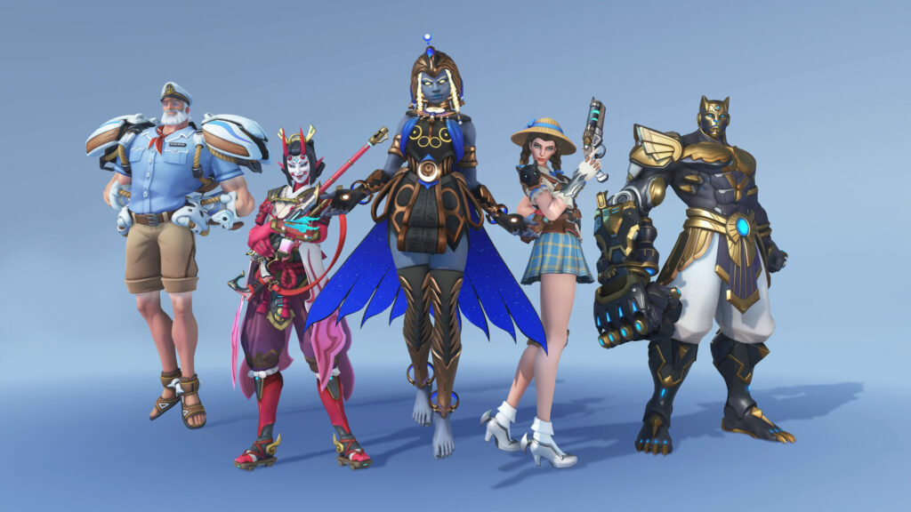 The Overwatch 2 Season 12 Battle Pass skins