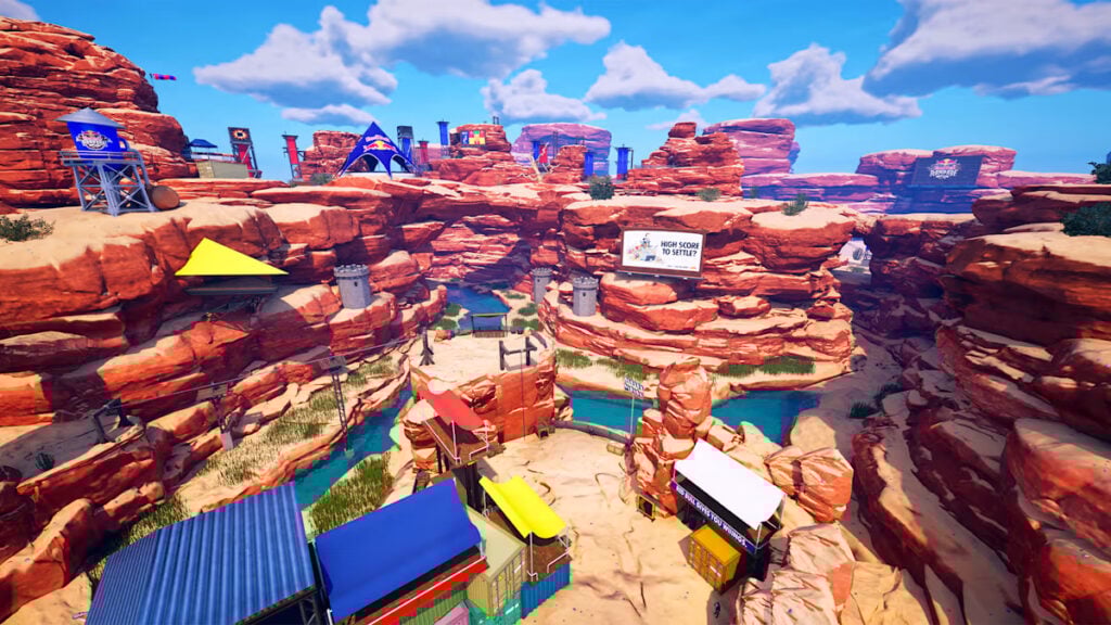 Lachlan's Red Bull PWR Run map